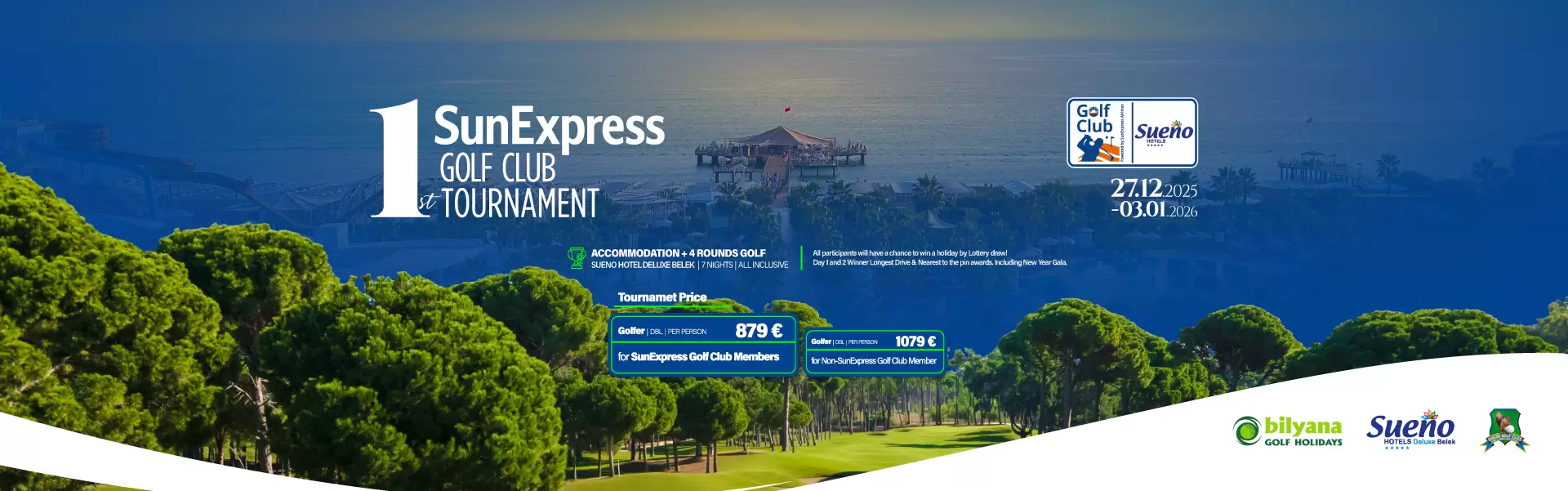 Bilyana Golf - 1st SUNEXPRESS GOLF CLUB TOURNAMENT